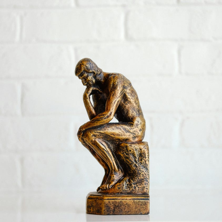 The thinker - don't over think it. Legal and Financial Services in OC