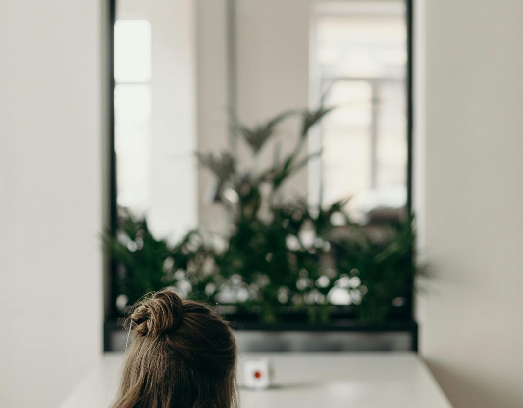 Woman Using Laptop